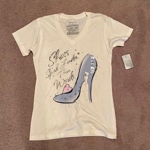 Disney Cinderella womens T shirt NWT